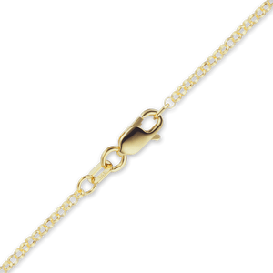 Soho Rolo Necklace in 14K Yellow Gold