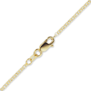 Soho Rolo Anklet in 18K Yellow Gold
