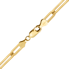 Load image into Gallery viewer, Finished Paperclip Cable Bracelet in 14K Gold-Filled
