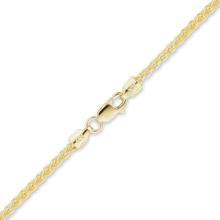 Load image into Gallery viewer, Wall St. Wheat Anklet in 14K Yellow Gold

