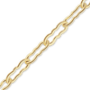 Bulk / Spooled Flat Krinkle Chain in 14K Yellow Gold (1.50 mm)