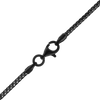 Flatiron Franco Black Ruthenium Chain Necklace in Sterling Silver