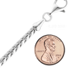 Flatiron Franco Chain Necklace in Sterling Silver