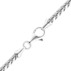 Flatiron Franco Chain Necklace in Sterling Silver