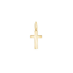 14K Gold Small Cross (11 x 5 mm)