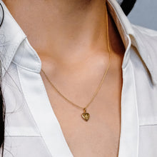 Load image into Gallery viewer, 14K Gold Small Heart Pendant  (12 x 7 mm)
