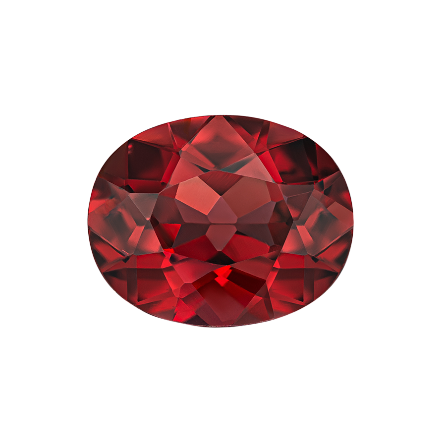 Oval Garnet - January Birthstones