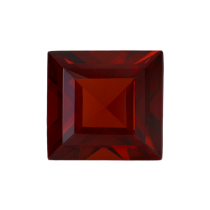 Square AAA Natural Garnet - January Birthstones