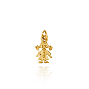 Girl Charm (18 x 8mm)