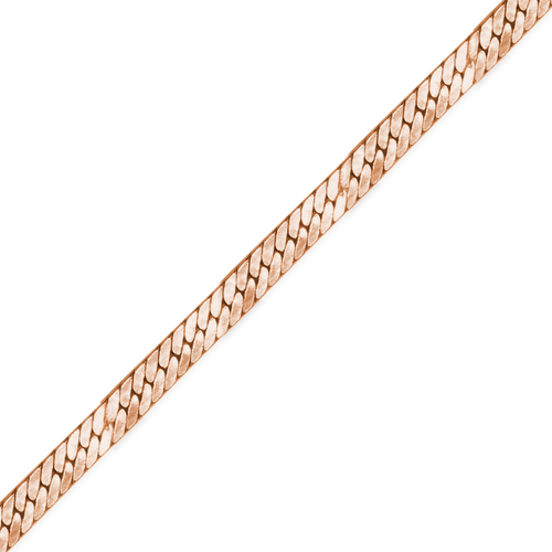 Bulk / Spooled Herringbone Chain in 14K Rose Gold-Filled (3.00 mm)