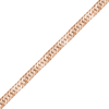 Bulk / Spooled Herringbone Chain in 14K Rose Gold-Filled (3.00 mm)