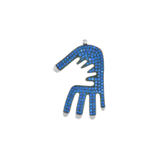 ITI NYC Hamsa Pendant in Sterling Silver