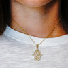 ITI NYC Hamsa Filigree Pendant in Sterling Silver