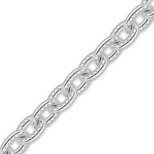 Load image into Gallery viewer, Bulk / Spooled Heavy Textured Cable Chain in Sterling Silver (0.90 mm - 7.50 mm)
