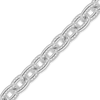 Bulk / Spooled Heavy Textured Cable Chain in Sterling Silver (0.90 mm - 7.50 mm)