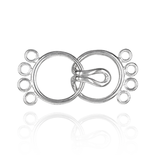 Toggles in Sterling Silver (29 x 13 mm)