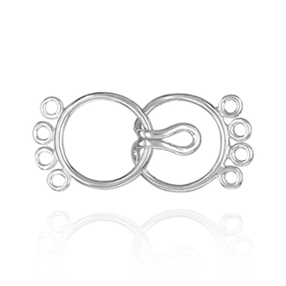 Toggles in Sterling Silver (35 x 16 mm - 34 x 18 mm)