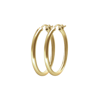 The Mercer Hoop in Gold Filled