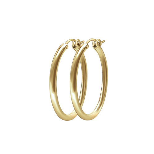 The Mercer Hoop in Gold Filled