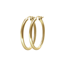 Load image into Gallery viewer, The Mercer Hoop in Gold Filled
