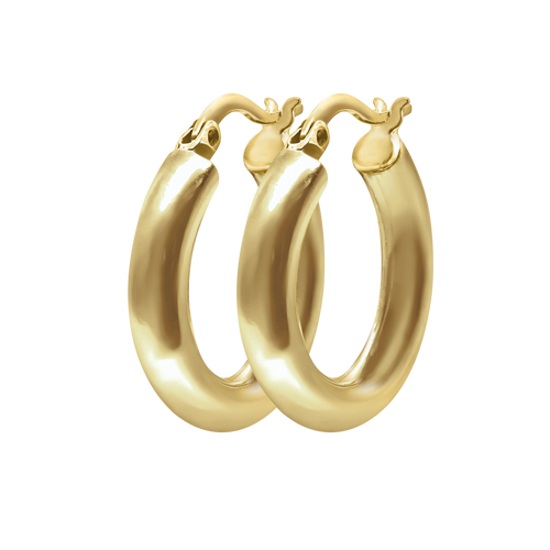 The Ninth Ave Hoop in 14K Yellow Gold