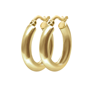 The Ninth Ave Hoop in 14K Yellow Gold
