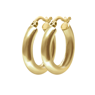 The Ninth Ave Hoop in 14K Yellow Gold