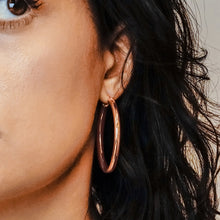 Load image into Gallery viewer, The Ninth Ave Hoop in Sterling Silver
