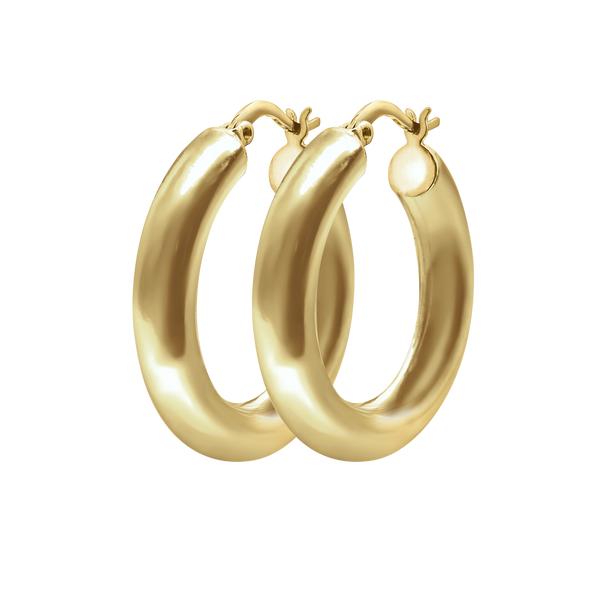 The Maiden Hoop in 14K Yellow Gold