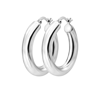 The Maiden Hoop in Sterling Silver