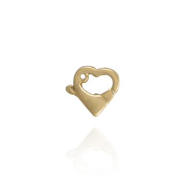 ITI NYC Heart Trigger Clasps (8 x 7.9 mm)