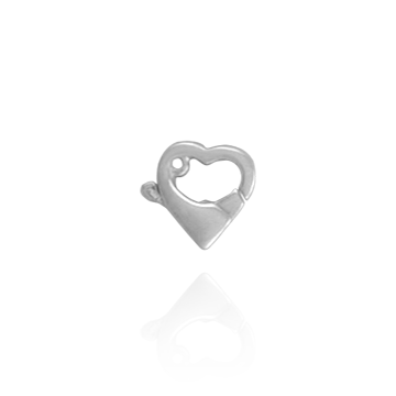 ITI NYC Heart Trigger Clasps (8 x 7.9 mm)