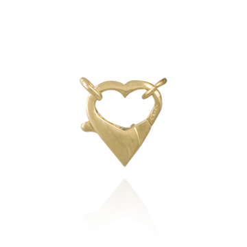 ITI NYC Heart Trigger Clasps (9.5 x 10.8 mm)