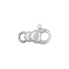 ITI NYC Fancy Heart Clasps (6.6 x 13.3 mm)