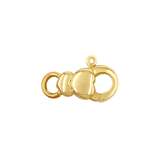 ITI NYC Fancy Heart Clasps (6.6 x 13.3 mm)