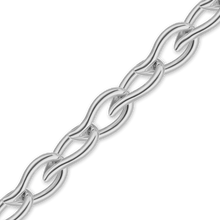 Load image into Gallery viewer, Bulk / Spooled Handmade Chain in Sterling Silver (9.50 mm)

