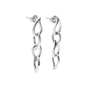 Handmade Chain Earrings (9.50 mm)