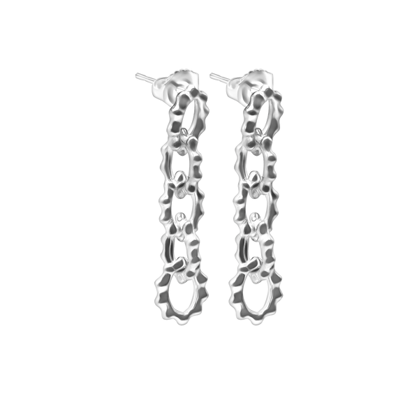 Handmade Chain Earrings (9.00 mm)
