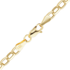 Herald Sq. Semi-Solid Oval Rolo Necklace in 14K Yellow Gold