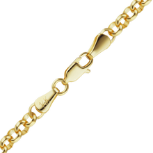 Load image into Gallery viewer, Herald Sq. Semi-Solid Rolo Necklace in 14K Yellow Gold
