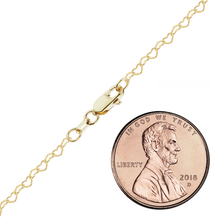 Load image into Gallery viewer, Bulk / Spooled Classic Curb Chain in 14K &amp; 18K Yellow Gold (1.23 mm - 11.00 mm)
