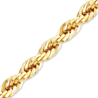 Bulk / Spooled Handmade Solid Rope Chain in 14K Gold-Filled (2.30 mm - 4.00 mm)