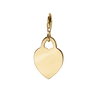 Heart and Lock Charm (43 x 20mm)