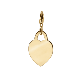 Heart and Lock Charm (43 x 20mm)