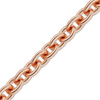 Bulk / Spooled Heavy Round Cable Chain in 14K & 18K Rose Gold (0.70 mm - 3.00 mm)