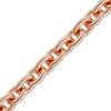 Bulk / Spooled Heavy Round Cable Chain in 14K & 18K Rose Gold (0.70 mm - 3.00 mm)