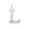 ITI NYC Pro Caption in Sterling Silver (16mm) (100% Polished with Bail - Includes CZs)
