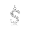 ITI NYC Pro Caption in Sterling Silver (16mm) (100% Polished with Bail - Includes CZs)