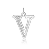 ITI NYC Pro Caption in Sterling Silver (16mm) (100% Polished with Bail - Includes CZs)