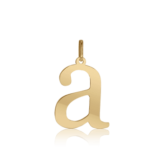 ITI NYC Old Standard in 14K Gold (17-25mm) (100% Polished with Bail)